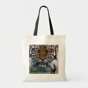 Tiger Head and Face Tragetasche
