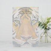 Tiger Head Briefpapier (Stehend Vorderseite)