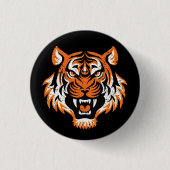 Tiger Head Button (Vorderseite)