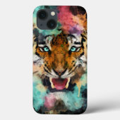 Tiger Head Case-Mate iPhone Hülle (Rückseite)