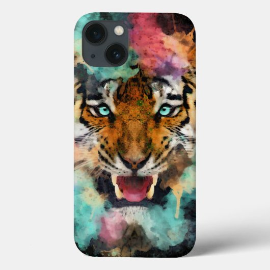 Tiger Head Case-Mate iPhone Hülle (Rückseite)