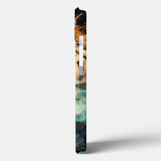 Tiger Head Case-Mate iPhone Hülle (Rückseite / Links)