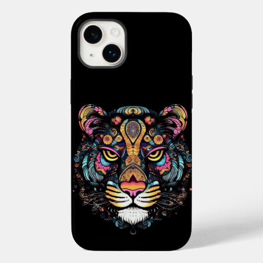 Tiger Head Case-Mate iPhone Hülle (Rückseite)