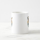 Tiger Head Face Wild Animal Tiger Kaffeetasse (Mittel)