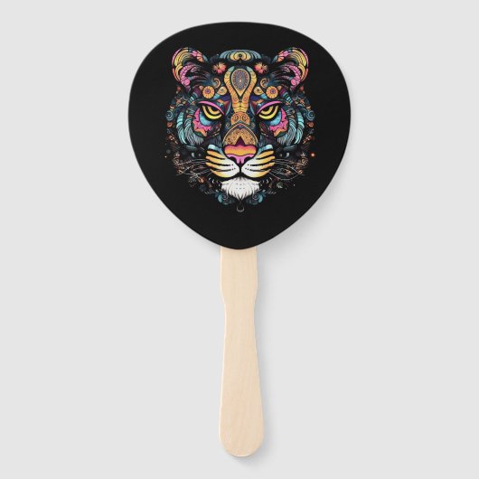 Tiger Head Fächer (Vorderseite)