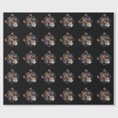 Tiger Head Geschenkpapier (Flach)