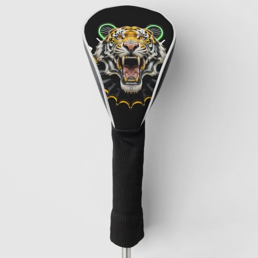 Tiger Head Golf Cover Golf Headcover (Vorderseite)