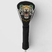 Tiger Head Golf Cover Headcover (Vorderseite)