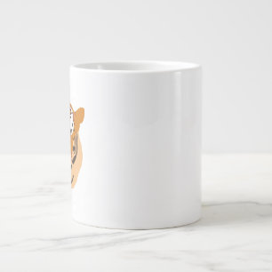 Tiger Head Jumbo-Tasse