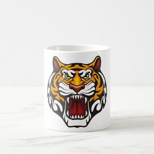 Tiger Head Kaffeetasse