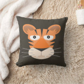 Tiger Head Kissen (Decke)