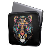 Tiger Head Laptopschutzhülle (Vorderseite Links)