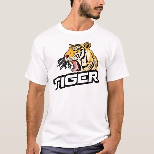 Tiger Head Logo T-Shirt (Vorderseite)