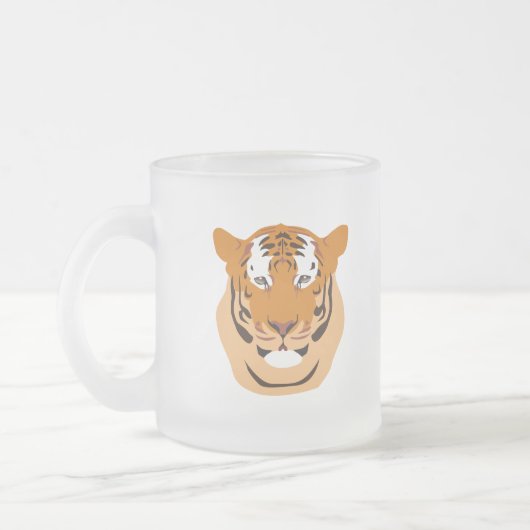 Tiger Head Mattglastasse (Links)