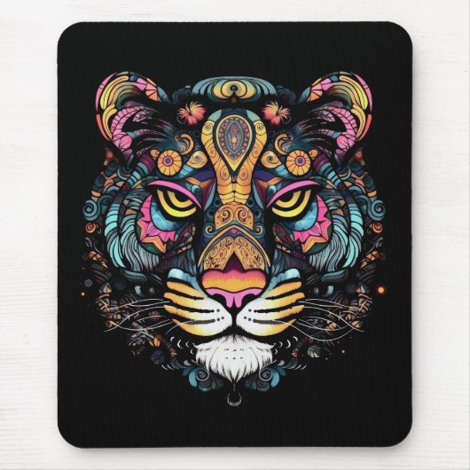 Tiger Head Mousepad (Vorne)