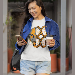 Tiger Head Niedlich Wildtier schön T-Shirt