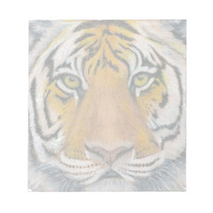 Tiger Head Notizblock