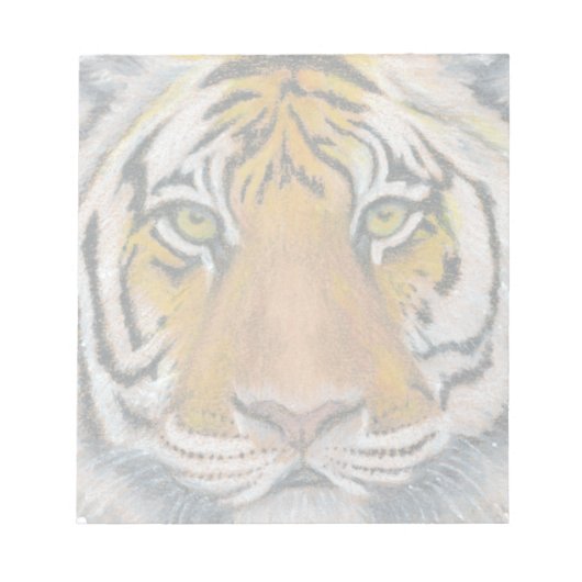 Tiger Head Notizblock (Vorderseite)