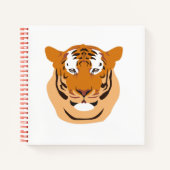 Tiger Head Notizblock (Vorderseite)