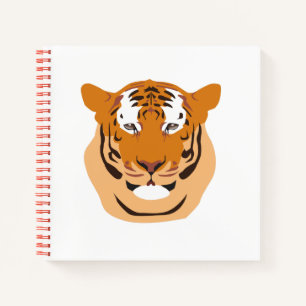 Tiger Head Notizblock