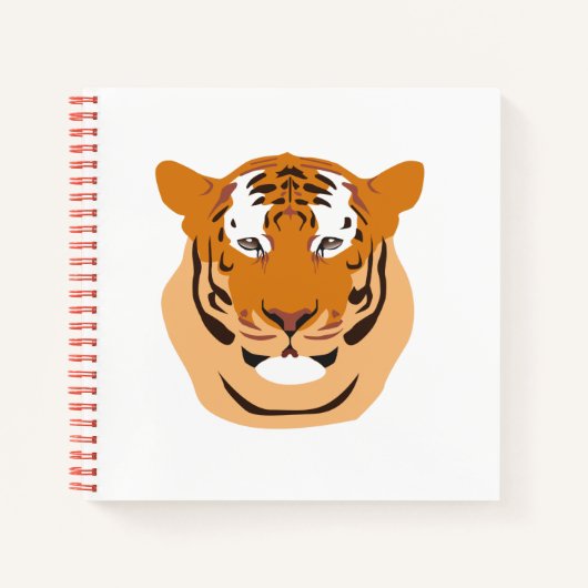 Tiger Head Notizblock (Vorderseite)