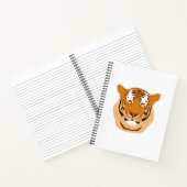 Tiger Head Notizblock (Innenseite)