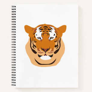Tiger Head Notizblock