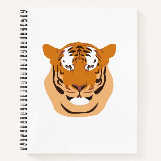 Tiger Head Notizblock (Vorderseite)