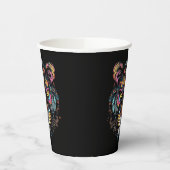 Tiger Head Pappbecher (Links)