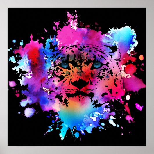 Tiger Head Poster (Vorne)