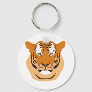 Tiger Head Schlüsselanhänger