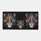 Tiger Head Schreibtischunterlage (Vorderseite)