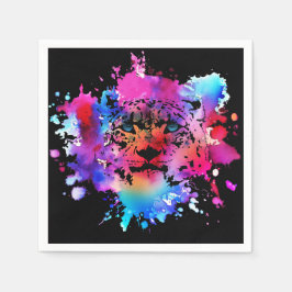 Tiger Head Serviette