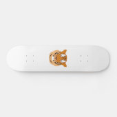 Tiger Head Skateboard (Horizontal)