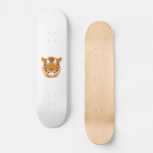 Tiger Head Skateboard (Vorderseite)