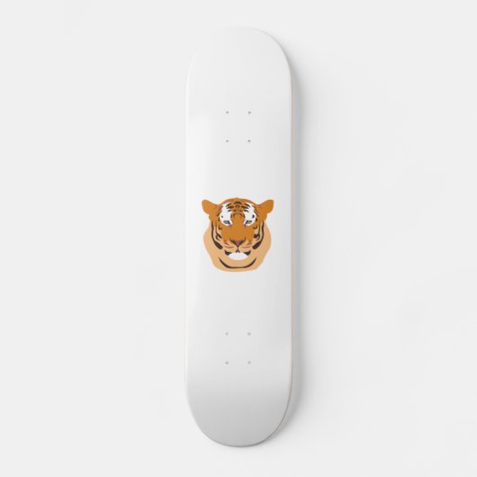 Tiger Head Skateboard (Vorderseite)
