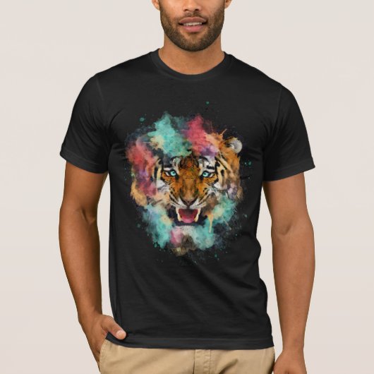 Tiger Head T-Shirt (Vorderseite)