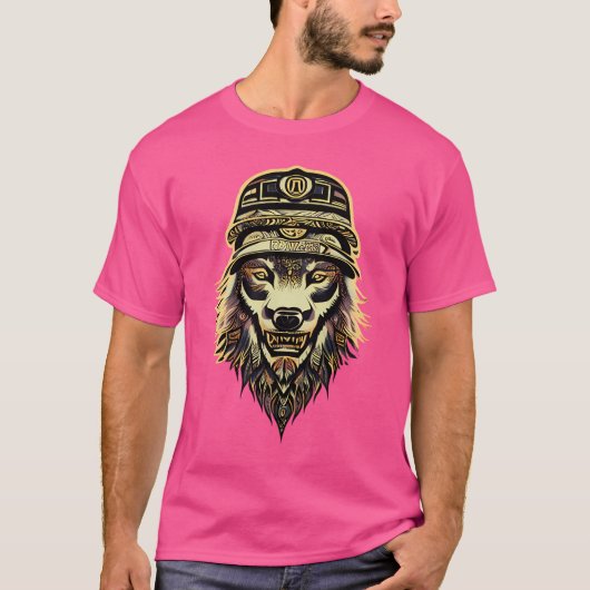 Tiger Head T-Shirt (Vorderseite)