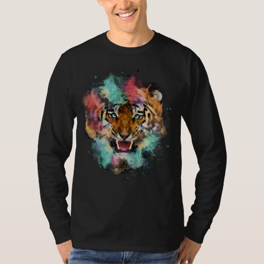 Tiger Head T-Shirt (Vorderseite)
