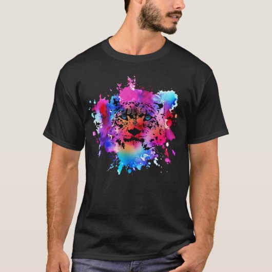 Tiger Head T - Shirt (Vorderseite)