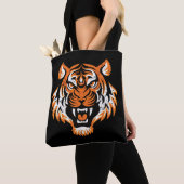 Tiger Head Tasche (Von Nahem)