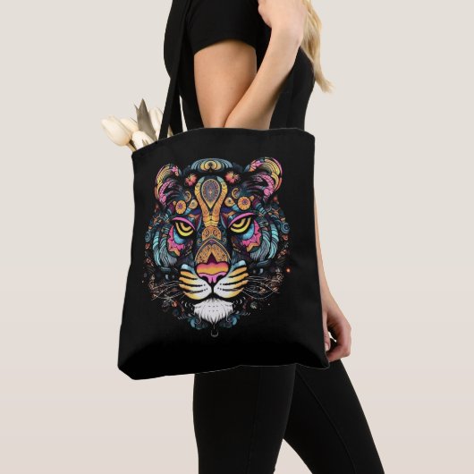 Tiger Head Tasche (Von Nahem)