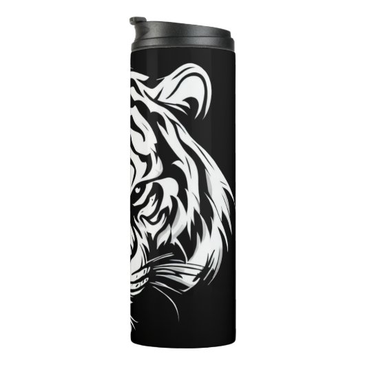Tiger Head Thermosbecher (Nach rechts gedreht)