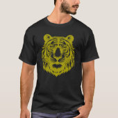 Tiger Head, tierischer Lover T-Shirt (Vorderseite)