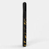 Tiger Head Tiger Streifen Black Gold Case-Mate iPhone Hülle (Hinten/Rechts)