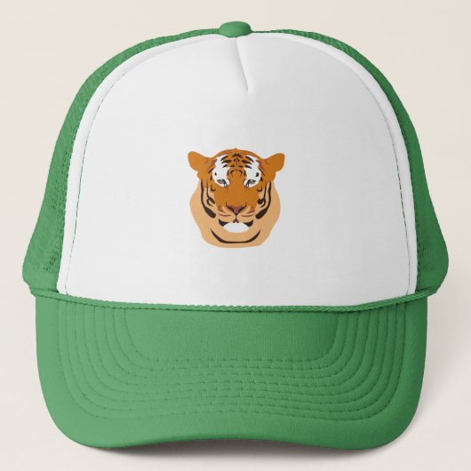 Tiger Head Truckerkappe (Vorderseite)