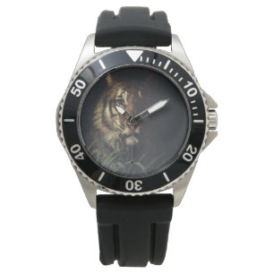 Tiger Head (von Abott Handerson Thayer) Armbanduhr