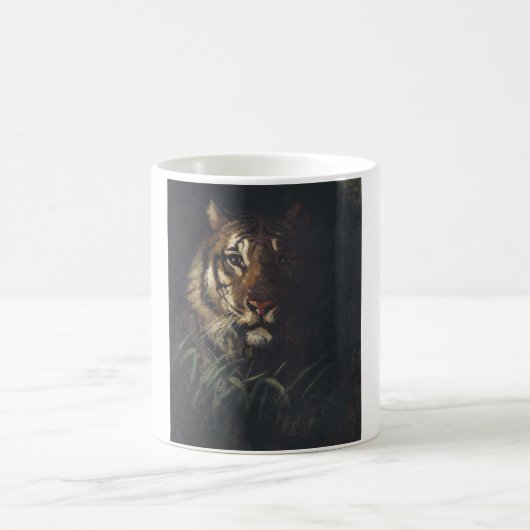 Tiger Head (von Abott Handerson Thayer) Kaffeetasse (Mittel)