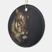Tiger Head (von Abott Handerson Thayer) Keramik Ornament (Links)