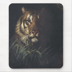 Tiger Head (von Abott Handerson Thayer) Mousepad